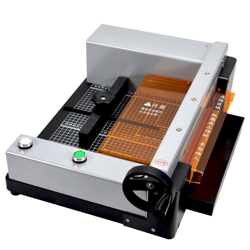 Electric Desktop Stack Paper Cutter Trimmer