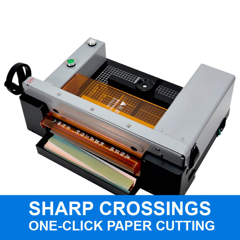 Electric Desktop Stack Paper Cutter Trimmer