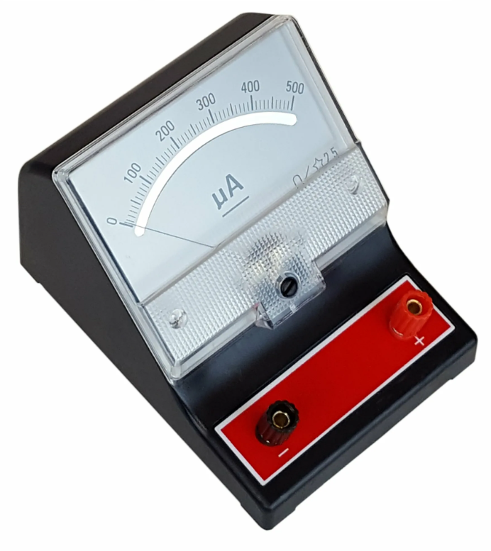 Microammeter for measuring alternating current