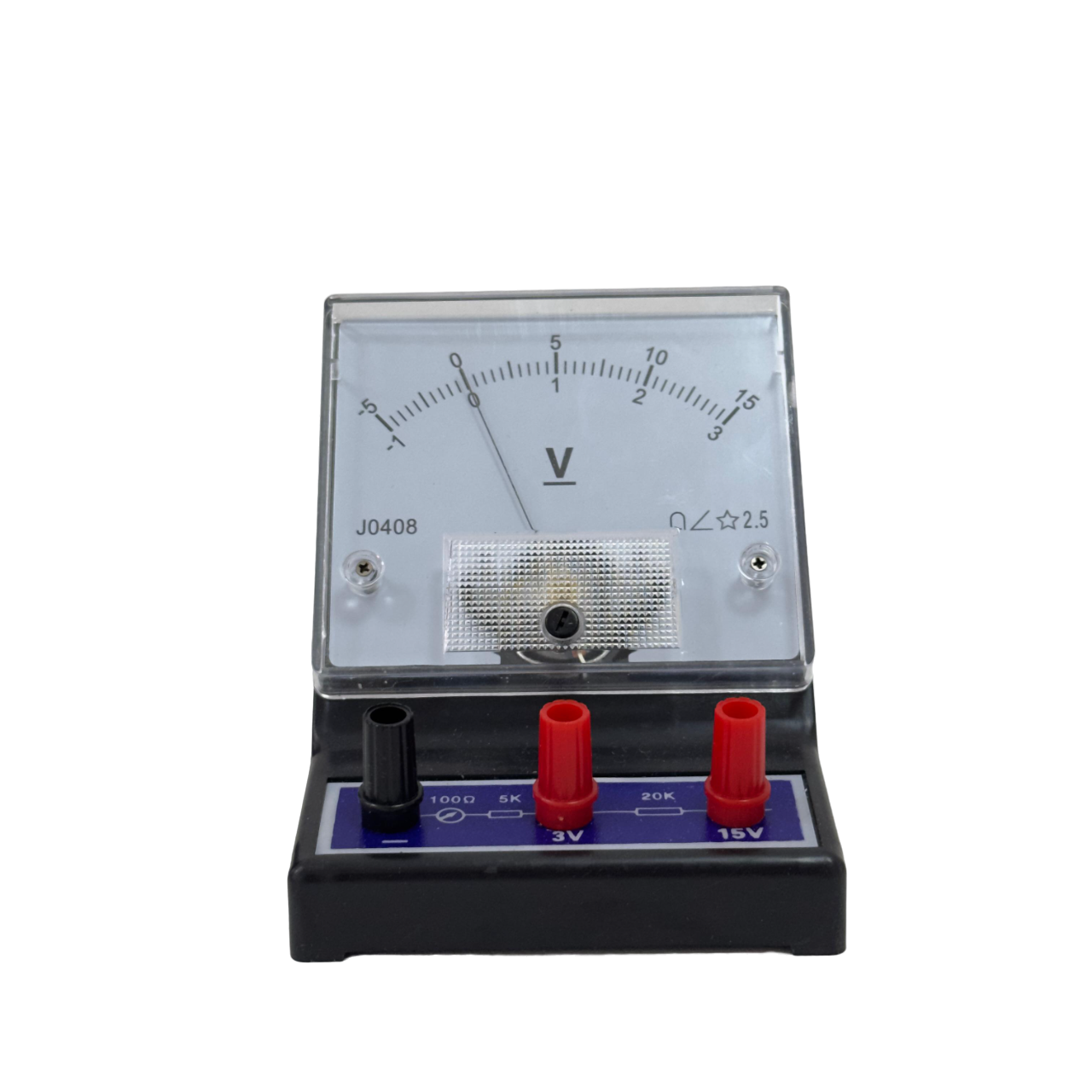 Voltmeter laboratory needle 3V-15V