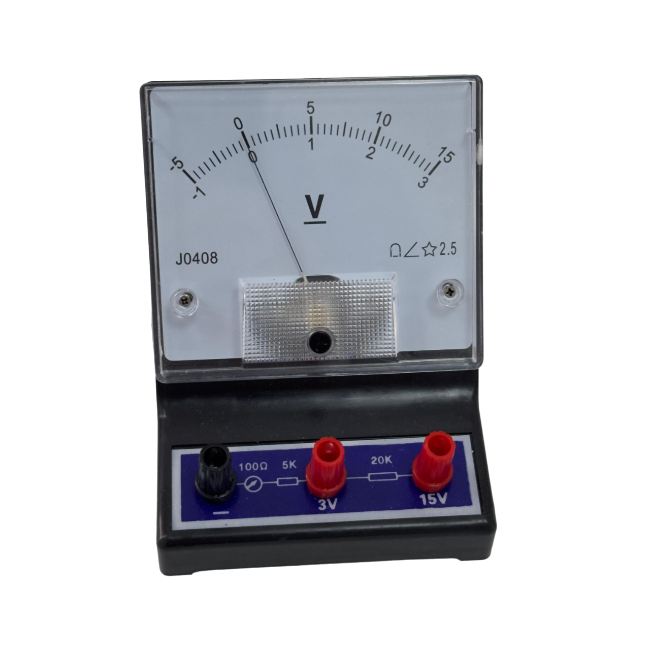 Voltmeter laboratory needle 3V-15V