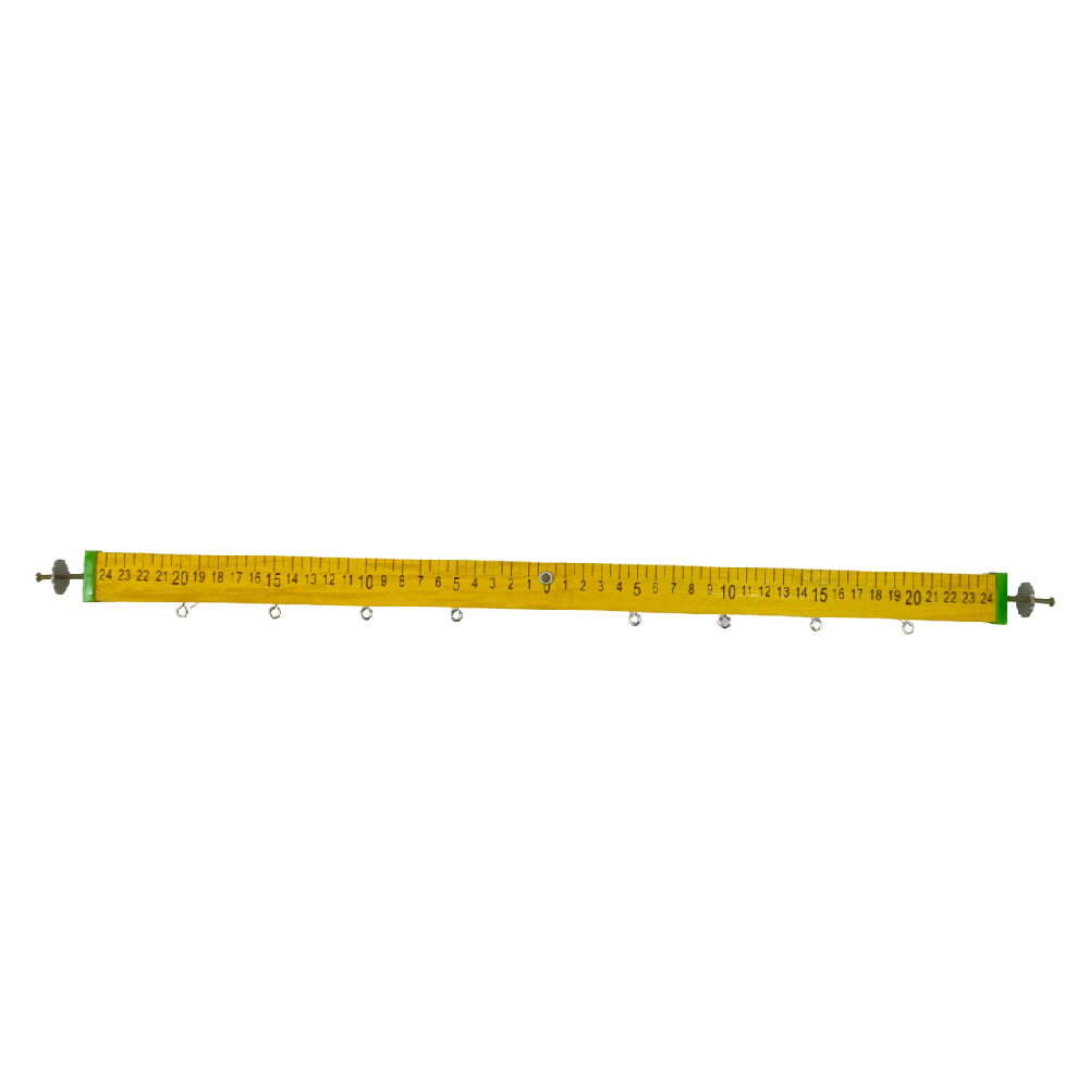 Laboratory lever-ruler