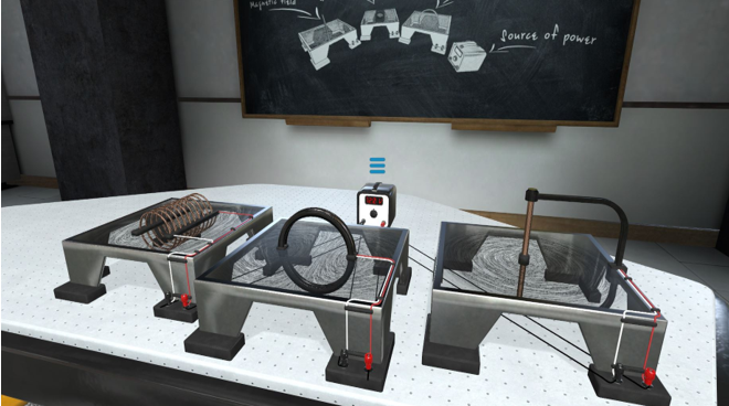 3D Interactive Educational Application for Constructing Virtual Experiments RGG-13